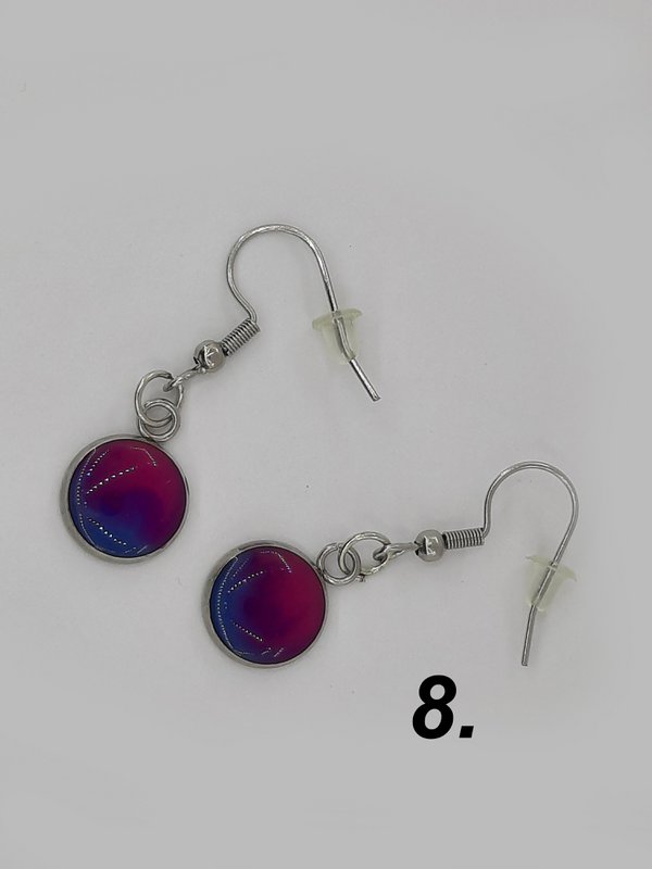 %231185 set collana/orecchini bisessuale