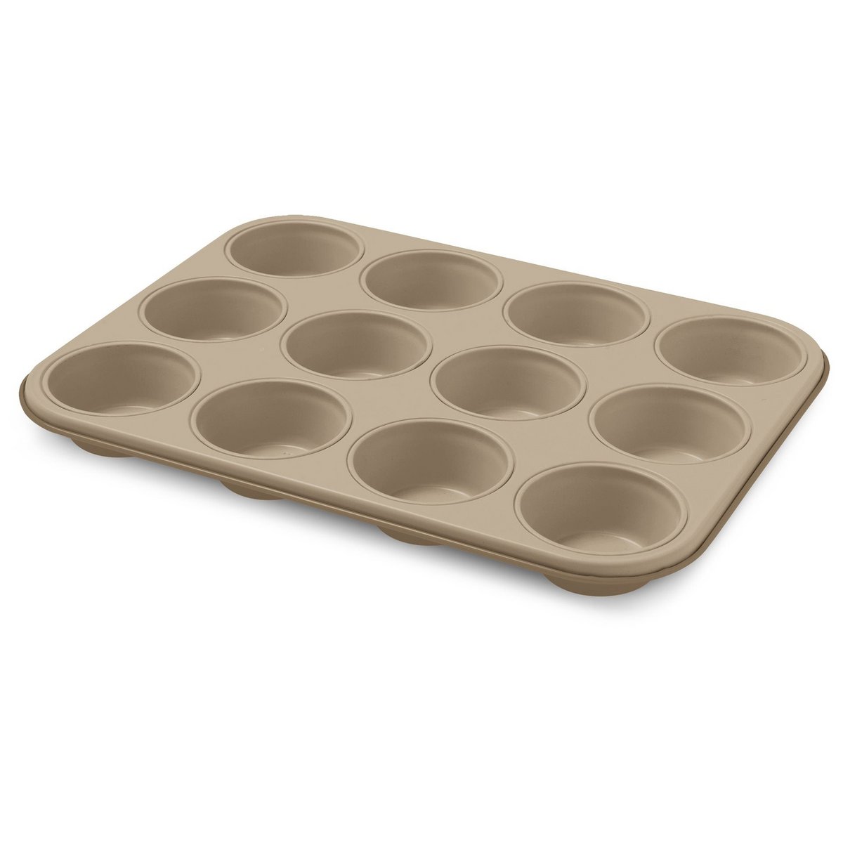Gold Elegance - Muffin mold 12 pieces