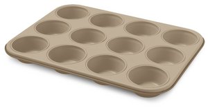 Gold Elegance - Muffin mold 12 pieces