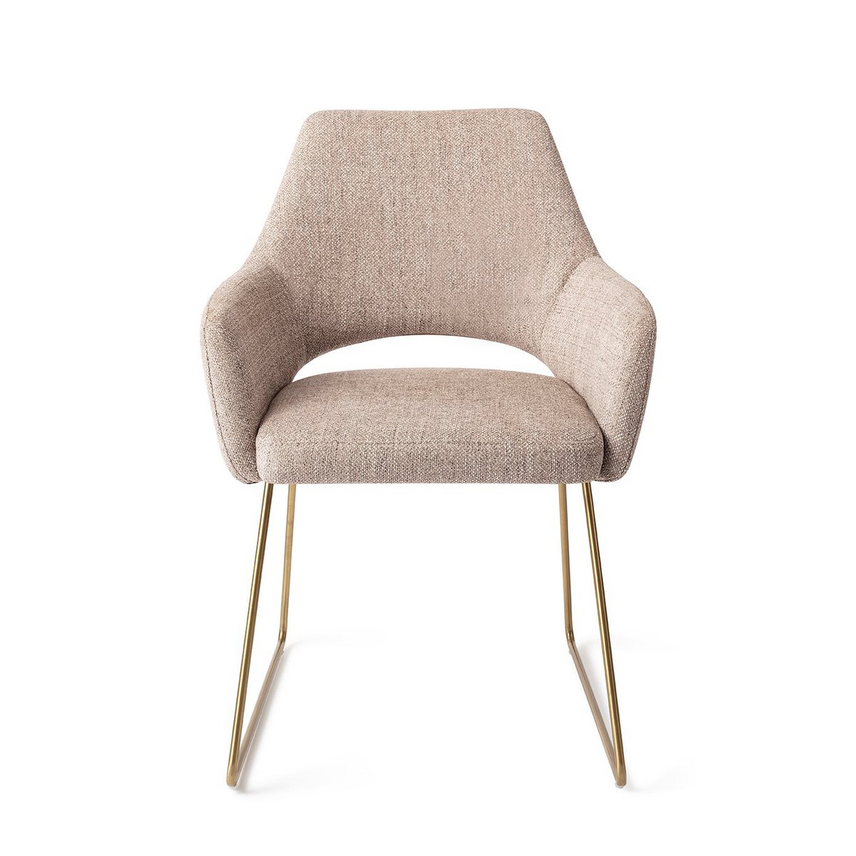 Jesper Home Yanai Dining Chair Slide Gold