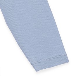 Baby -leggings - Fancy Rib - Blue