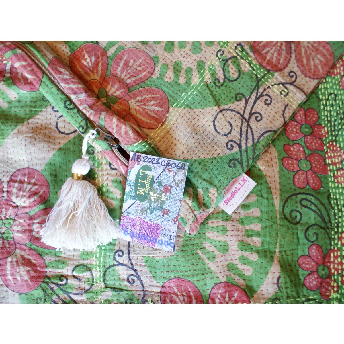Cushion Cover Vintage Kantha 40x60 cm