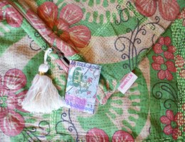 Housse de Coussin Vintage Kantha 40x60 cm