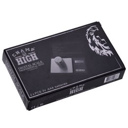 Elektroniczna waga kieszonkowa - Do 200 g - Dokładność 0,01 g - Mała waga do biżuterii, herbaty, gotowania, tytoniu itp. - Z podświetlanym ekranem LCD - Czarny - Pudełko upominkowe