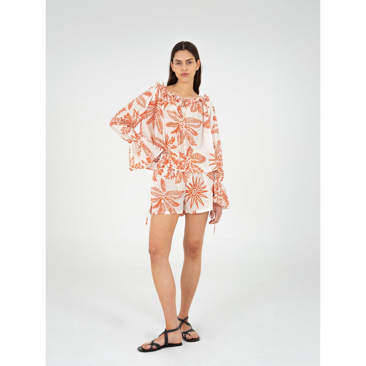 Shorts met Cyrus-palmprint