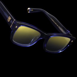 Walton & Mortimer Nr. 12: "Mr.one Two" Midnight Blue Blue Limited Edition Photochrome Sonnenbrille
