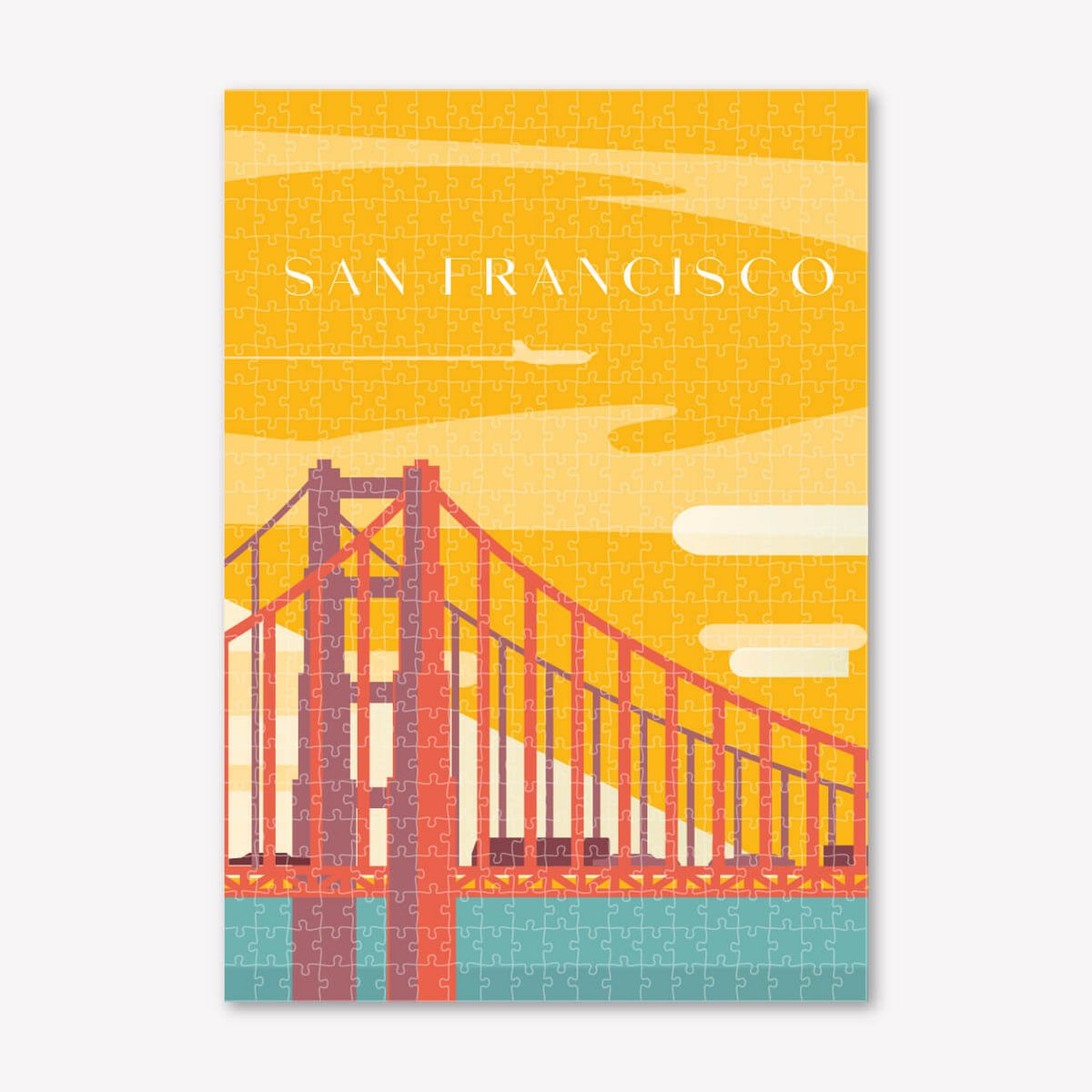 Rompecabezas de arte de San Francisco
