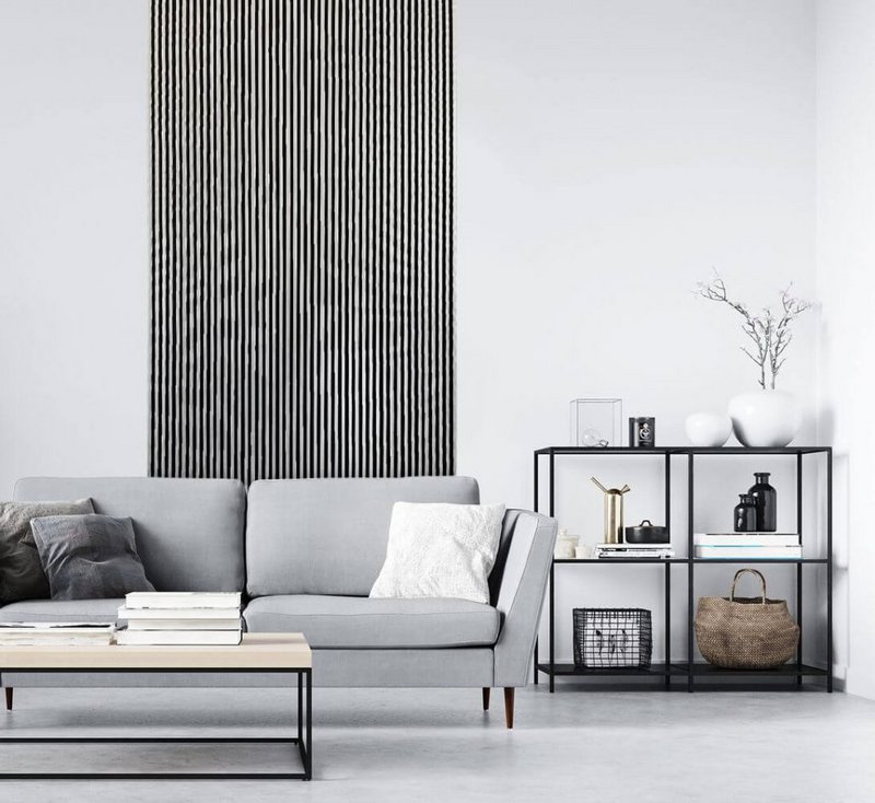 Vægpanel / wandpaneel - Asti 12 x 270 cm