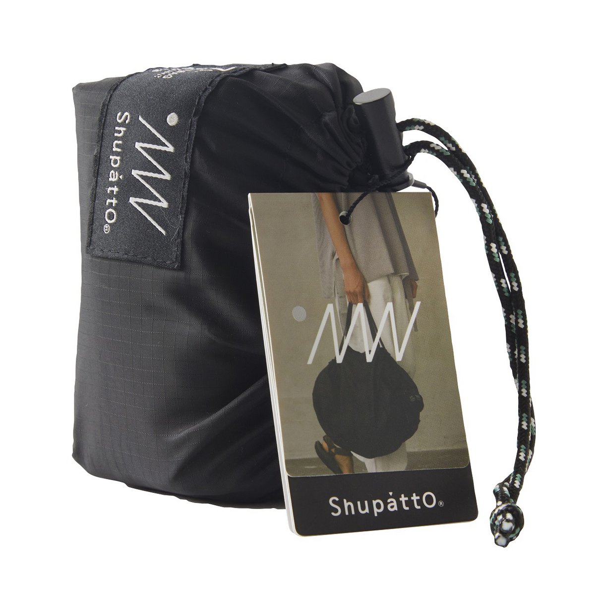 Packbare Shupatto-Tasche 27L – Schwarz