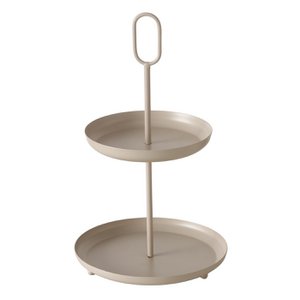Boltze Home Shelf Gogo Beige Ø21xH34cm