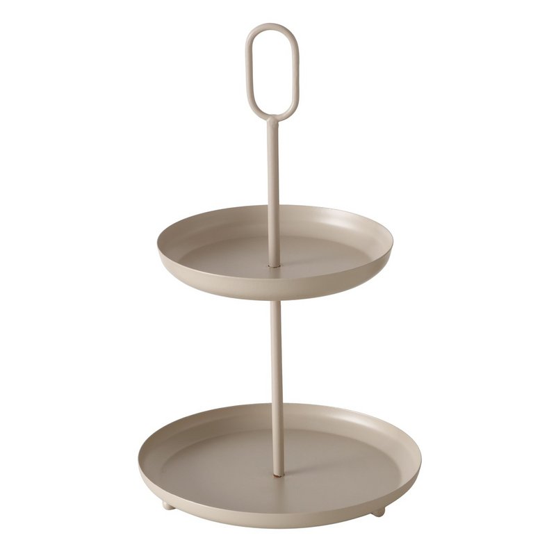 Boltze Home Shelf Gogo Beige Ø21xh34cm