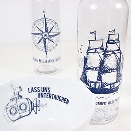 Cuenco de porcelana sumergir