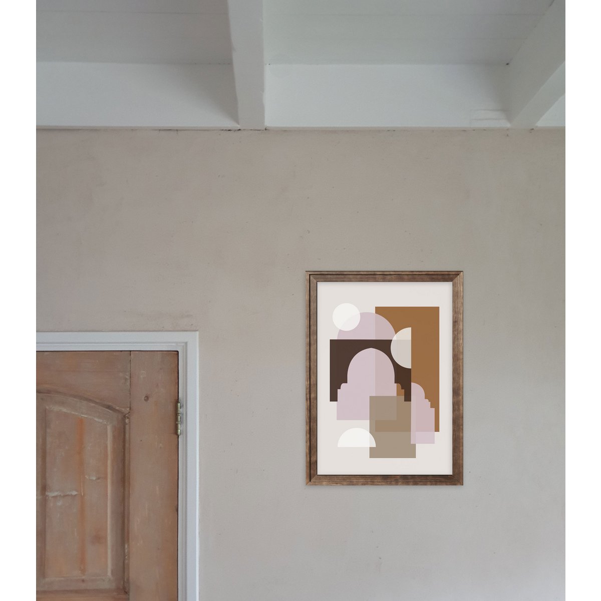 A3 Poster - Marrakech - Beige