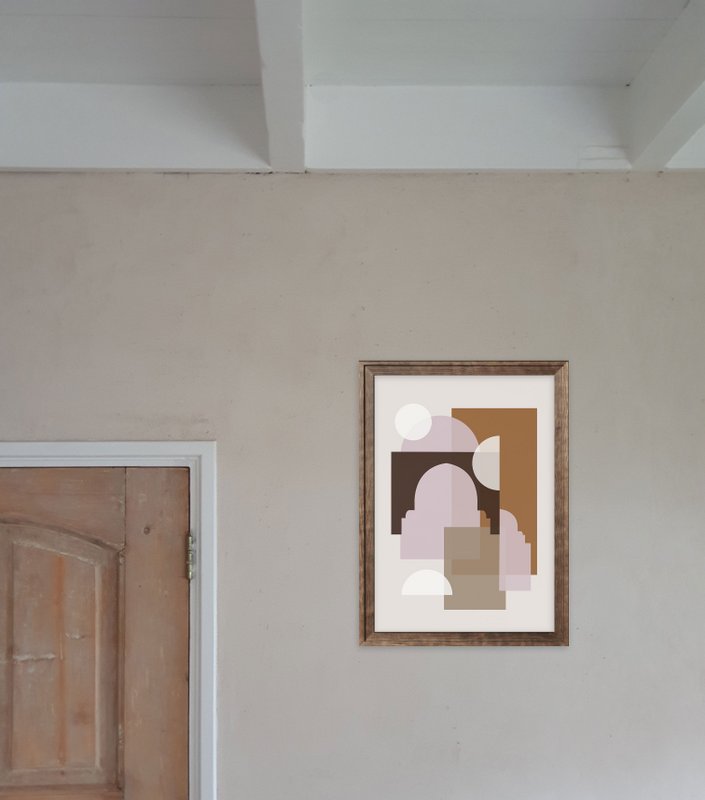 Poster A3 - Marrakech - Beige