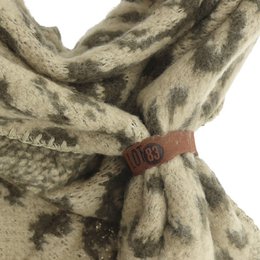 Schal Nina Leopard Olive