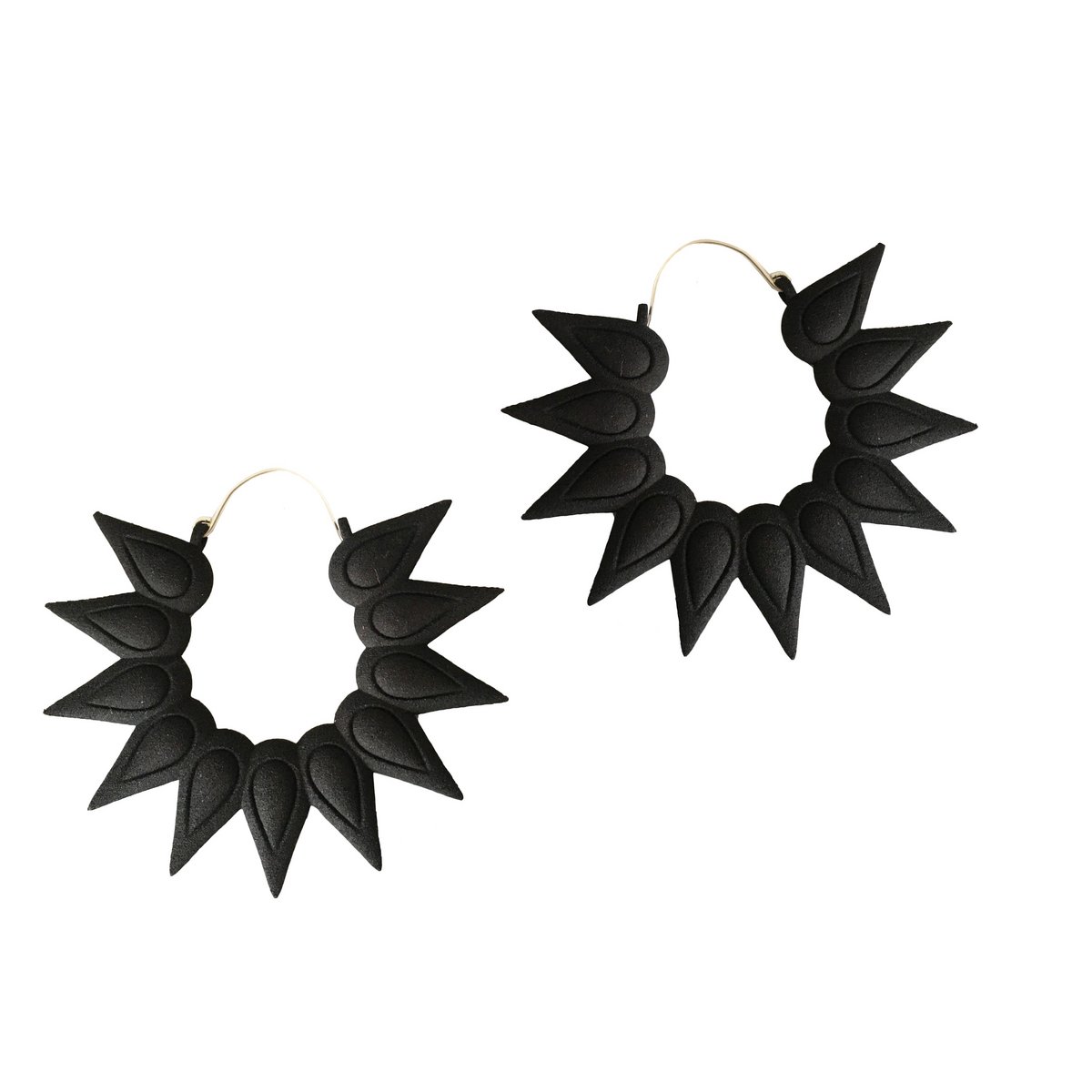 Créoles XL Noir