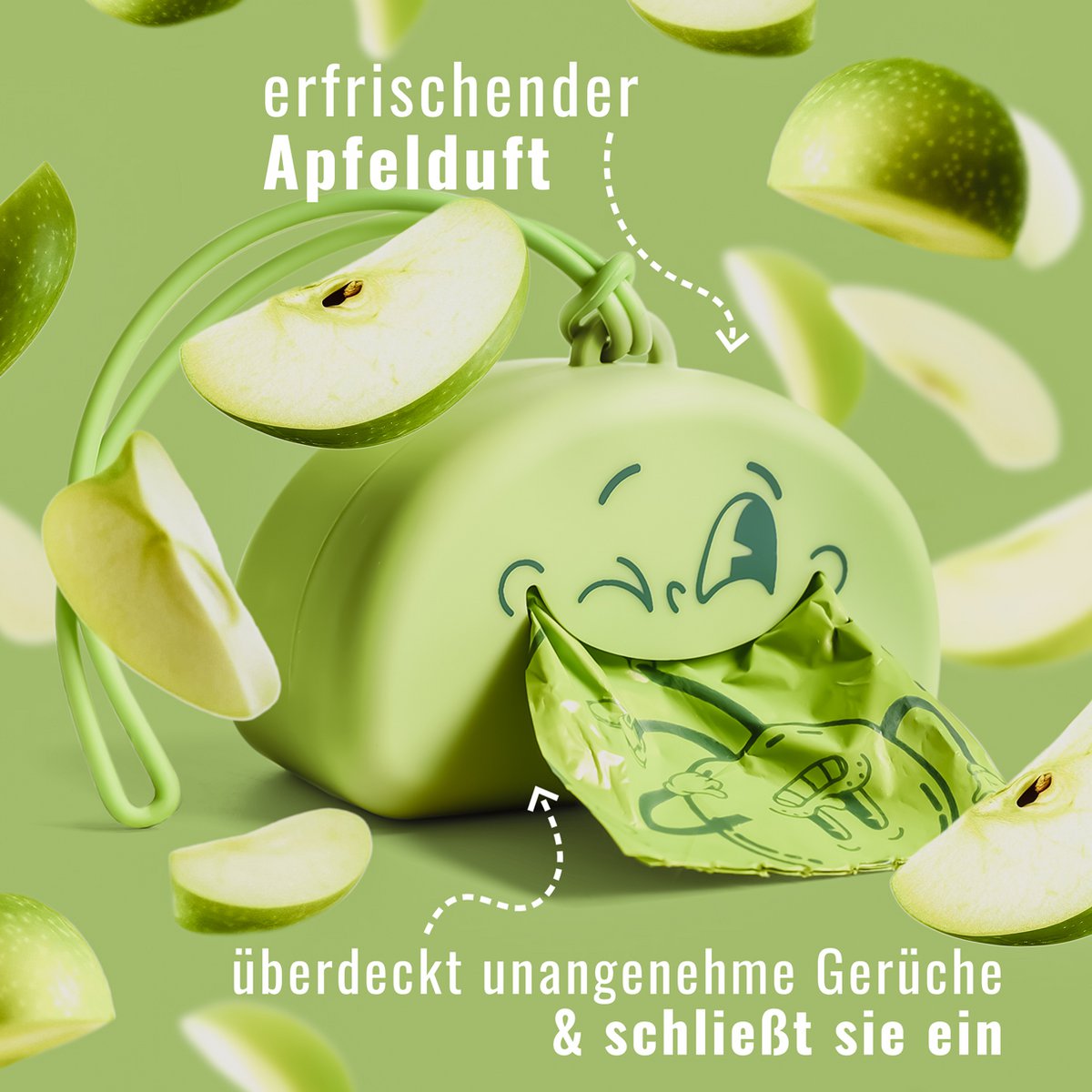 Geurende hondenpoepzakjesset