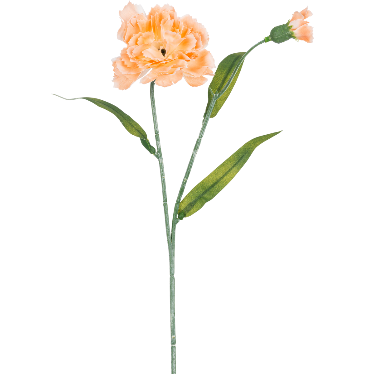 Kunstig blomst Nellik 40 cm fersken