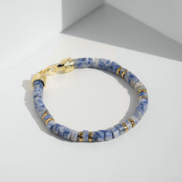 Armband MANTRA | SODALITE | 925 SILBER