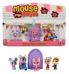 Millie & Friends Souris en la casa 14 x 20 cm