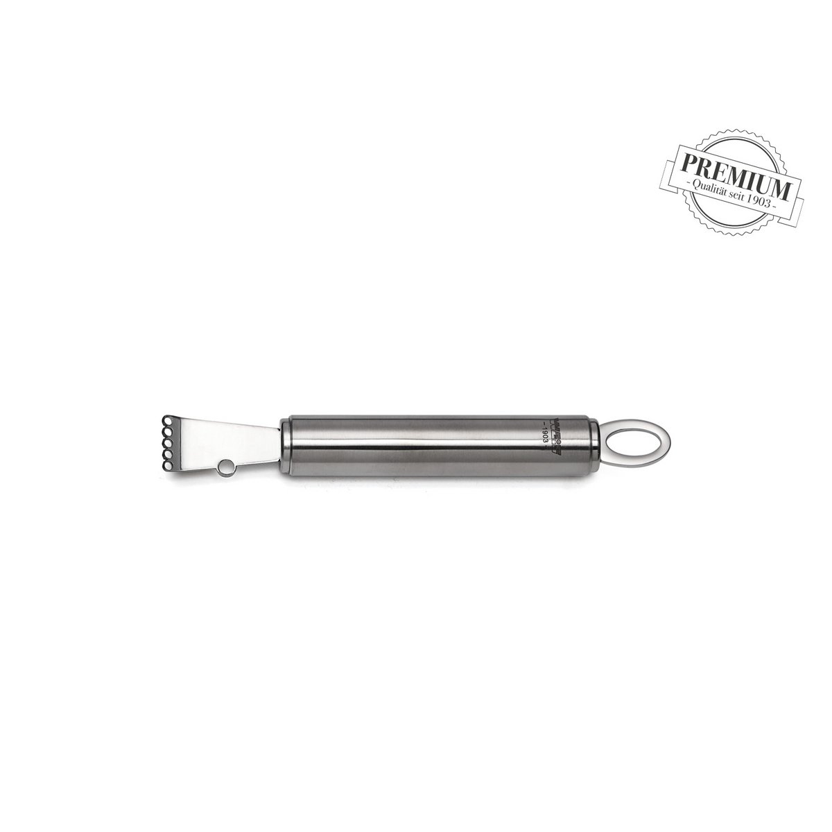 Citrus zester made of stainless steel, series Supremissima