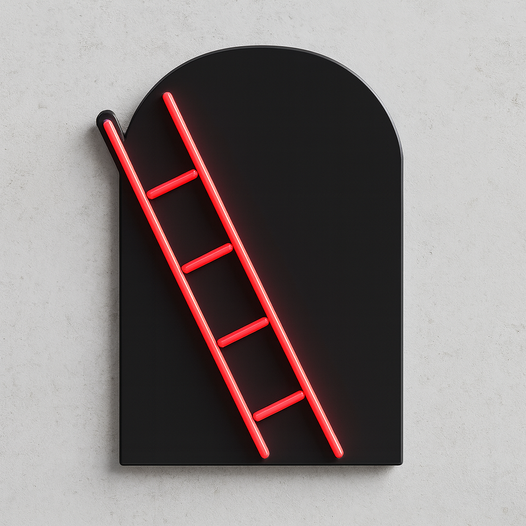 NEON LED STAIRCASE TO HEAVEN