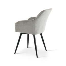 Sienna fauteuil [set van 2] [linnenstof] [360 graden draaibare voet]