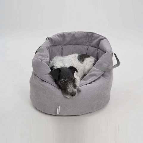 Hundekörbchen Shopper Little Basket Monterey grau
