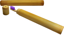 Travel case for bamboo toothbrushes no brand