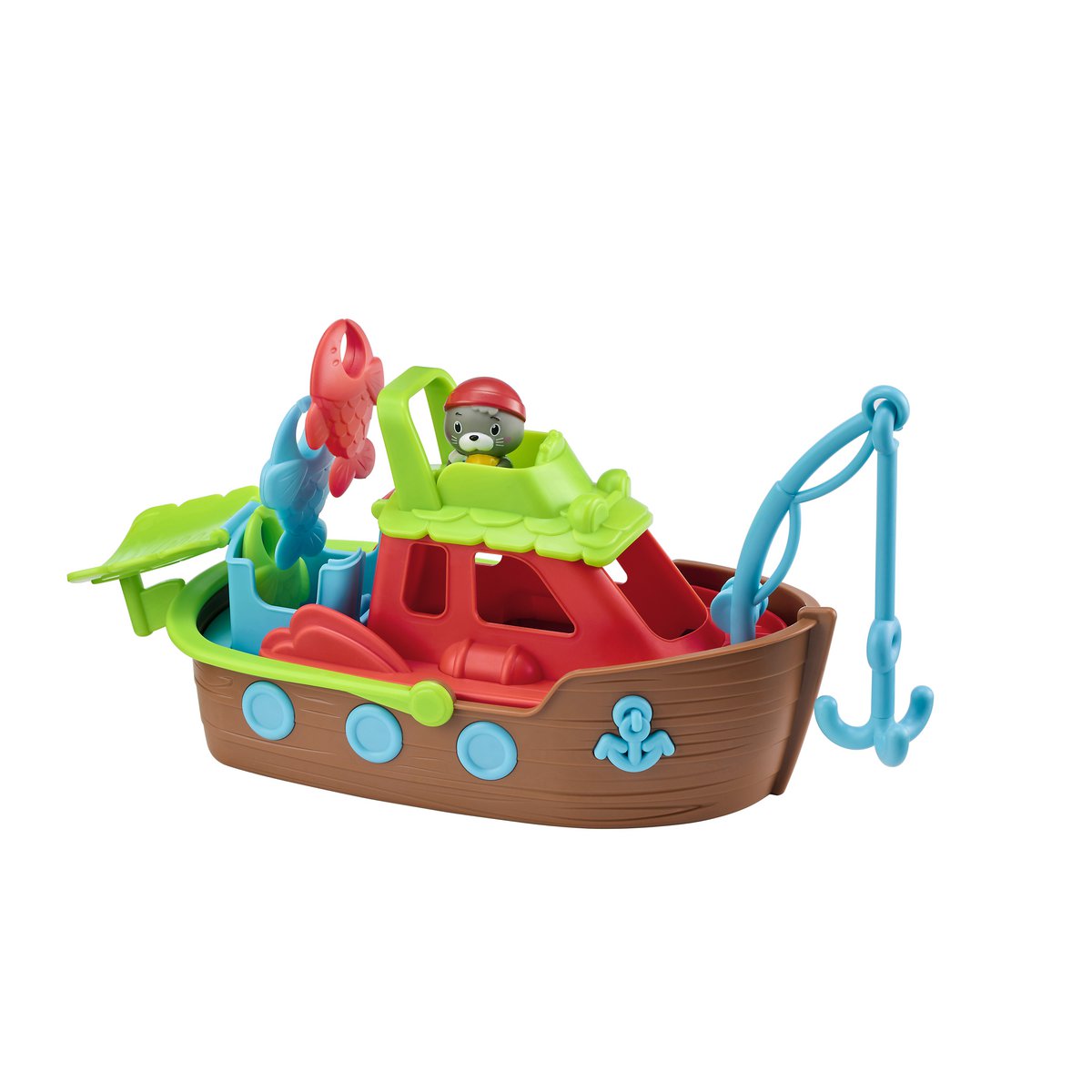 Klorofil Badespielset Stapelboot