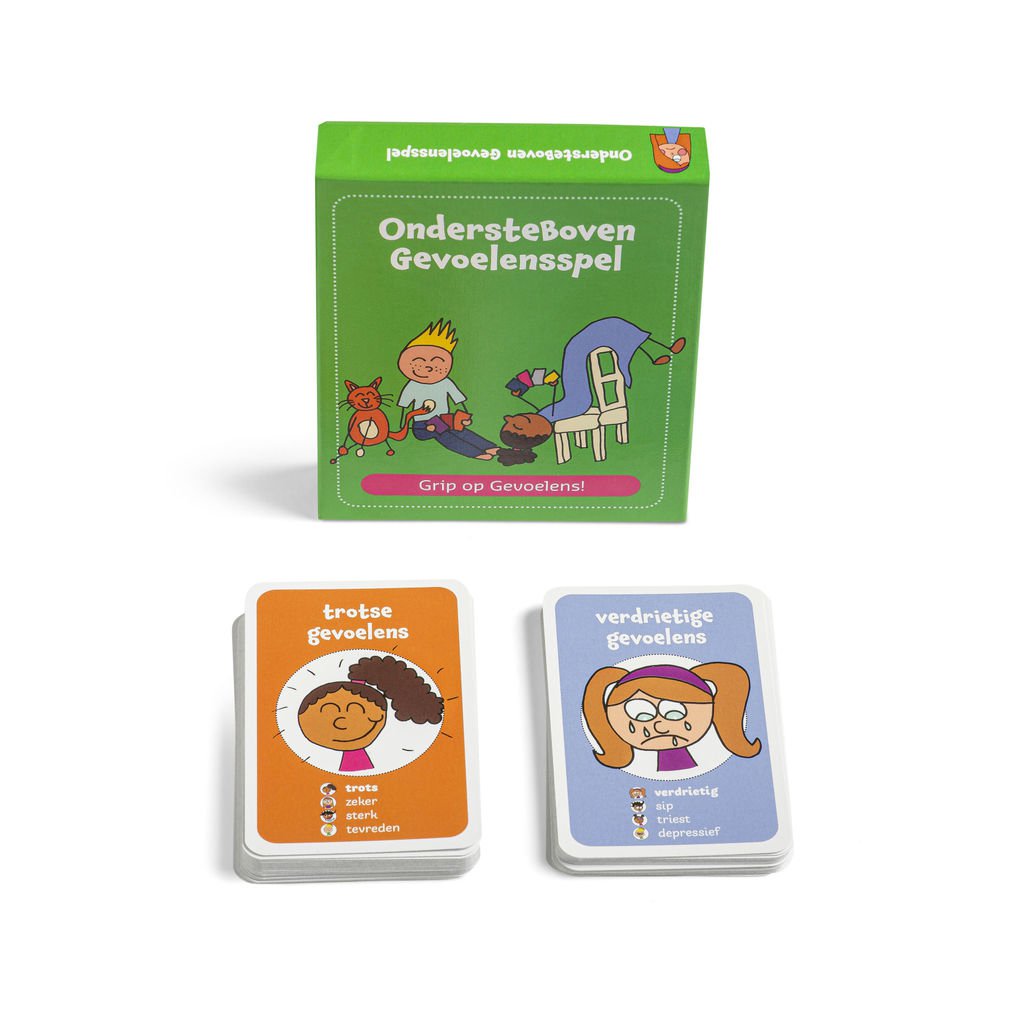 Juego de sentimientos al revés: agarre los sentimientos
