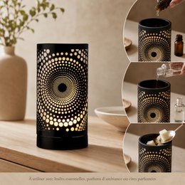 Dyfuzor Soft Heat - Calorya n°12 - w Metal Touch Control - Dyfuzja i oświetlenie - Olejki eteryczne, woski zapachowe - Pomysł na prezent