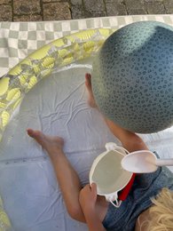 Beachball - Grøn - Leopard