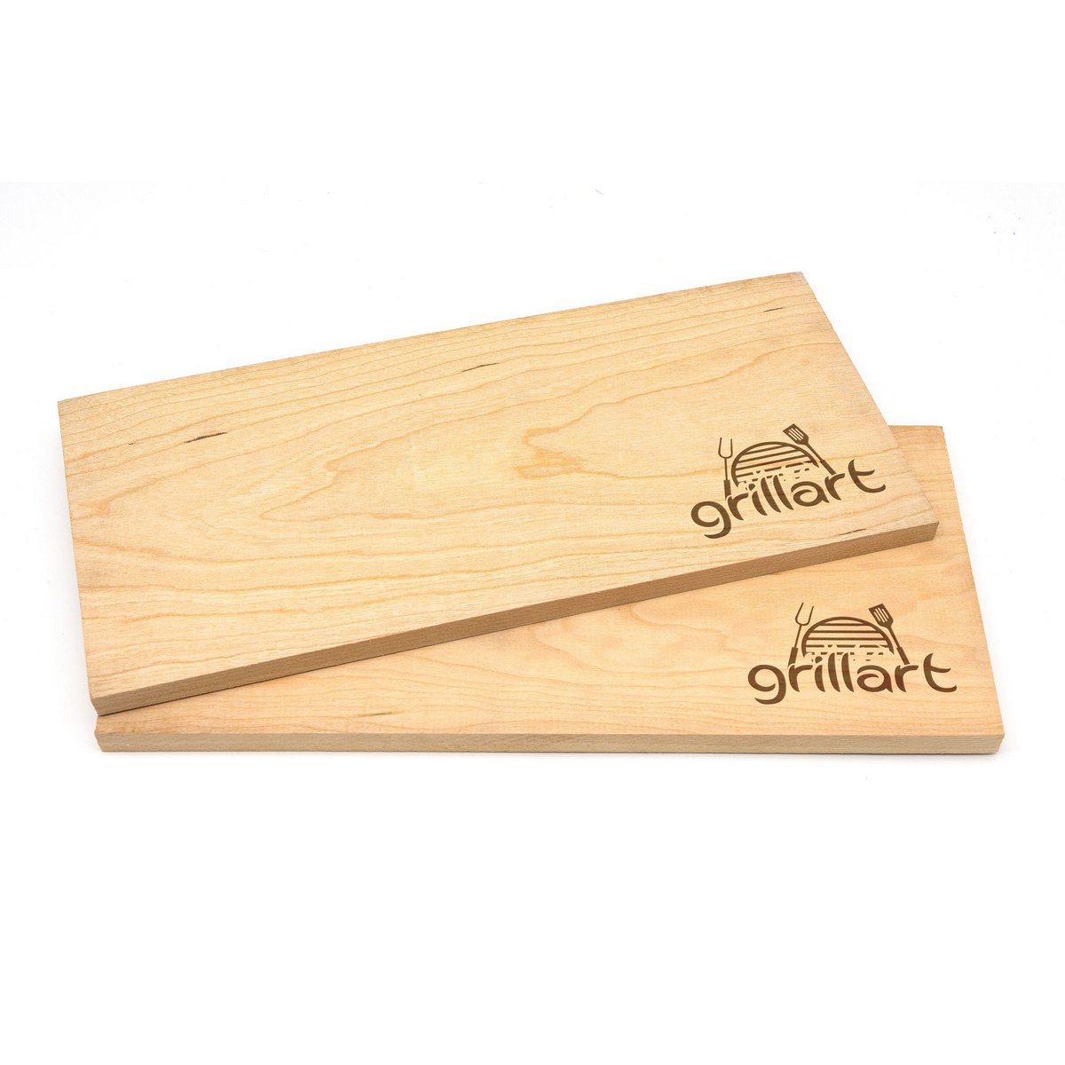 grillart® Premium Räucherbretter hergestellt aus 100% natürlichem Holz für einen besonderen Grillgeschmack