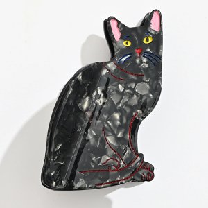 Cat Hair Clip I Woman