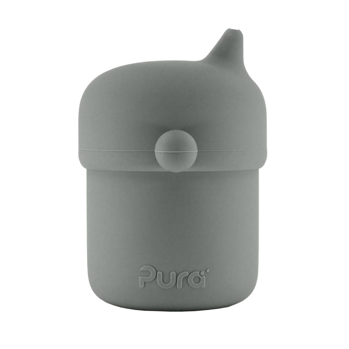 Pura my-my Silikon-Trinkbecher 150 ml – Grau