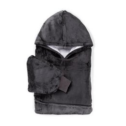 Vitapur - Manta sudadera + calcetines - Gris