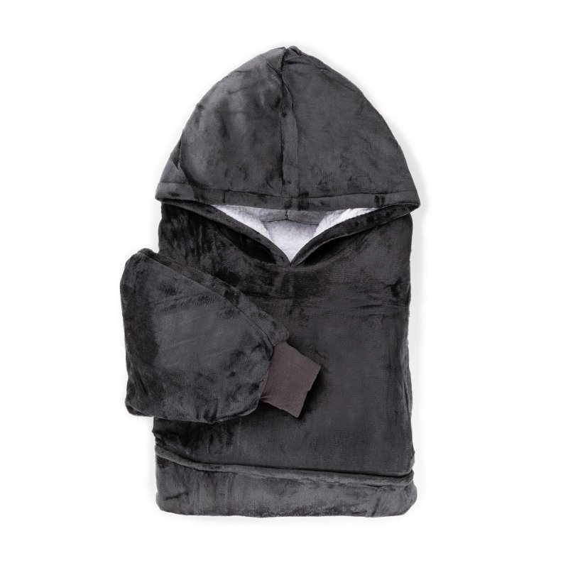 Vitapur - Manta sudadera + calcetines - Gris