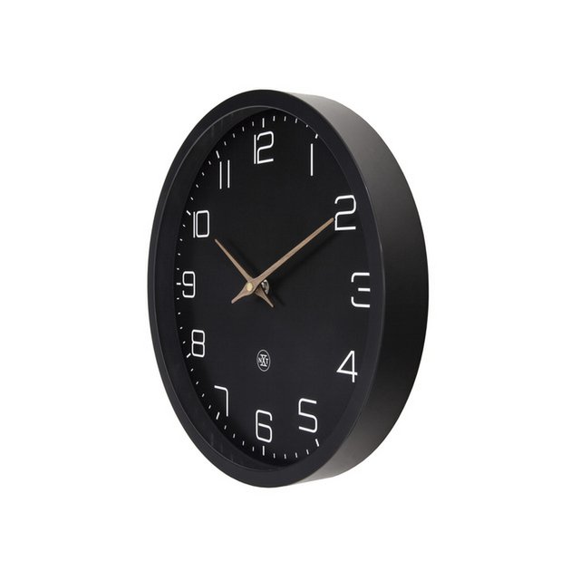 Zegar ścienny nXt ECO 30cm czarny