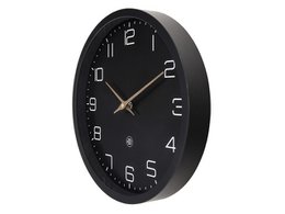 Zegar ścienny nXt ECO 30cm czarny