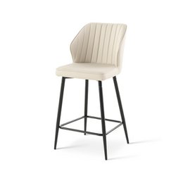 Aleena Bar Stools [Set van 2] [PU leer] [65 cm]