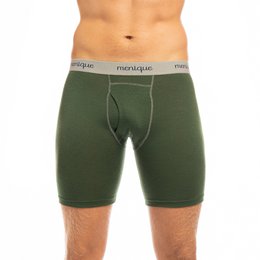 Men's Boxer Briefs 160 Merino Dark Green
