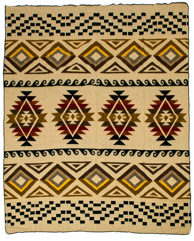 Alpaca Blanket Cayambe - Dark green