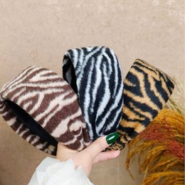 Hoofdband met zebraprint