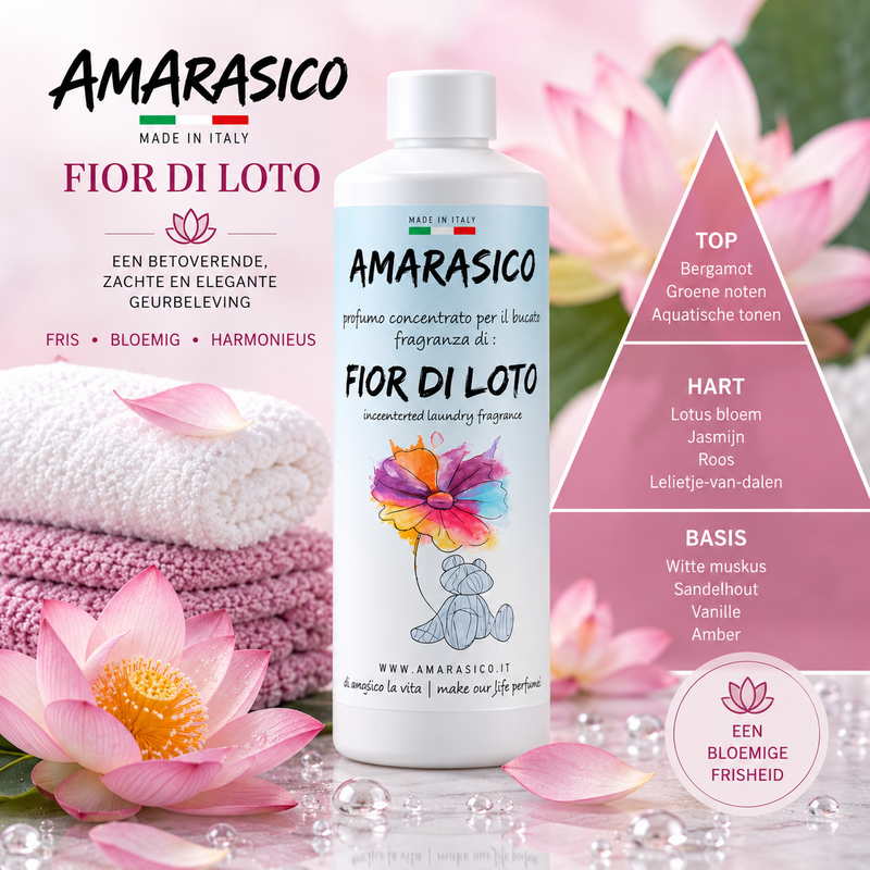 🌸 FIOR DI LOTO wasparfum – Zacht, exotisch en bloemig