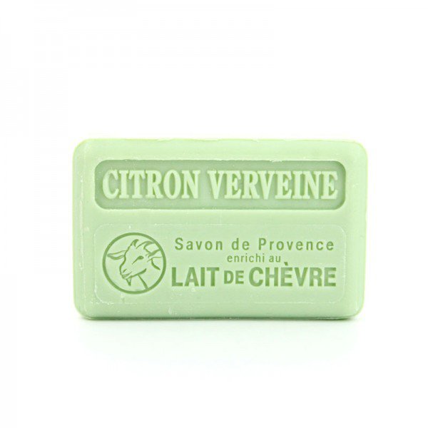 5x Savon de Marseille lait de chèvre verveine citron 100g