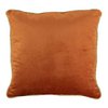 Cushion velvet gold orange 45x45cm