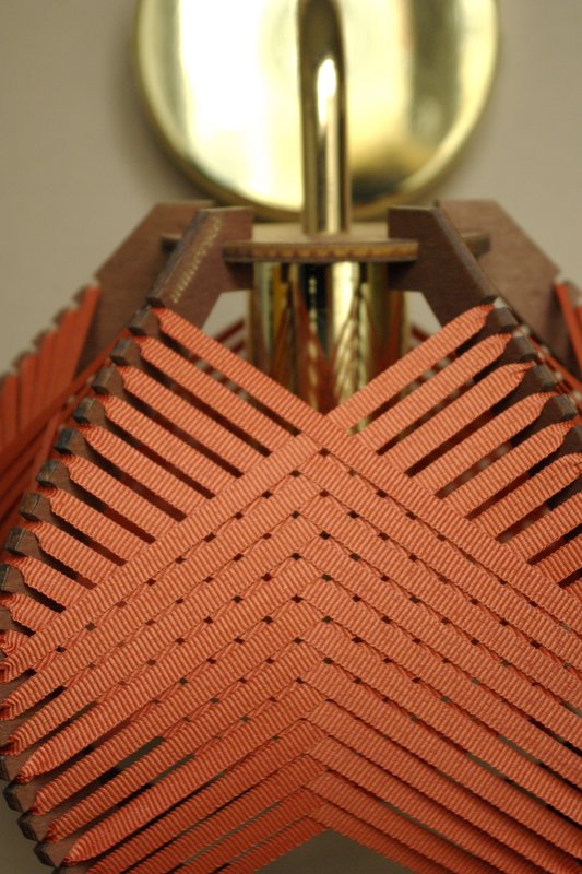 Lámpara de pared de ladrillo