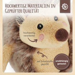 Figure Igel Piksi with rattles