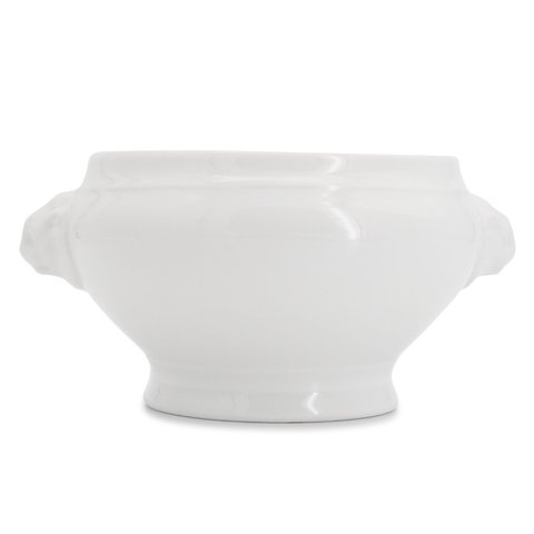 Lion head terrine, 0.65l buffet white